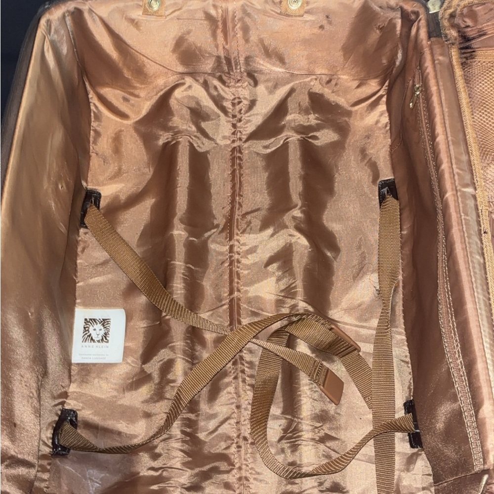 Anne Klein Brown Backpack With Bold Pattern - image 2